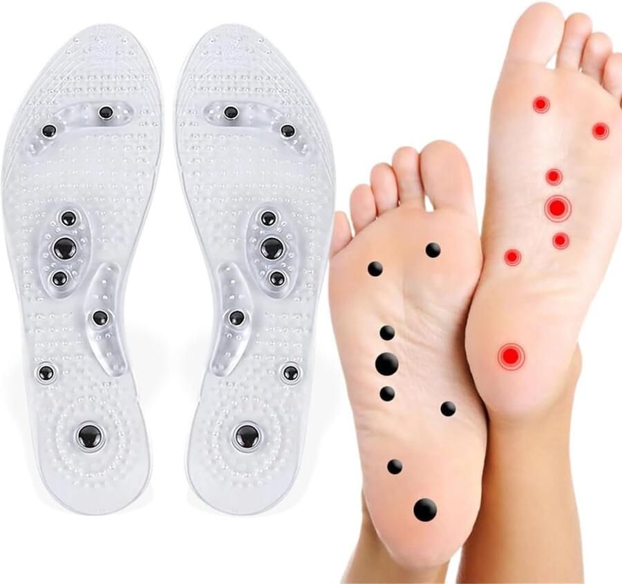 Inlegzolen voor het afvallen van acupressuren magnetisch orthopedisch acupressie en preventie van plantaire fasciitis verbetert de slaapkwaliteit a