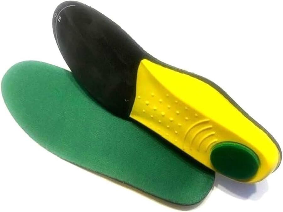 Inlegzolen voor plantaire fasciitis platvoeten hielpijn hielspoor anatomisch sport voor kinderen gemaakt in Spanje Abubu (36 37 kinderen) 2 paar