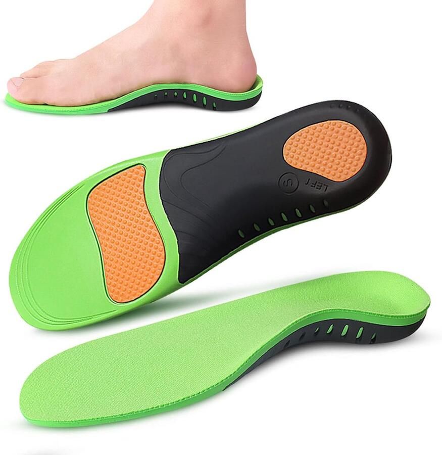 Inlegzool Kids Orthetische Inlegzolen Kids Arch Support Shoe Inlegzolen voor Plantaire Fasciitis Platvoeten Voeten Hiel Pijnverlichting