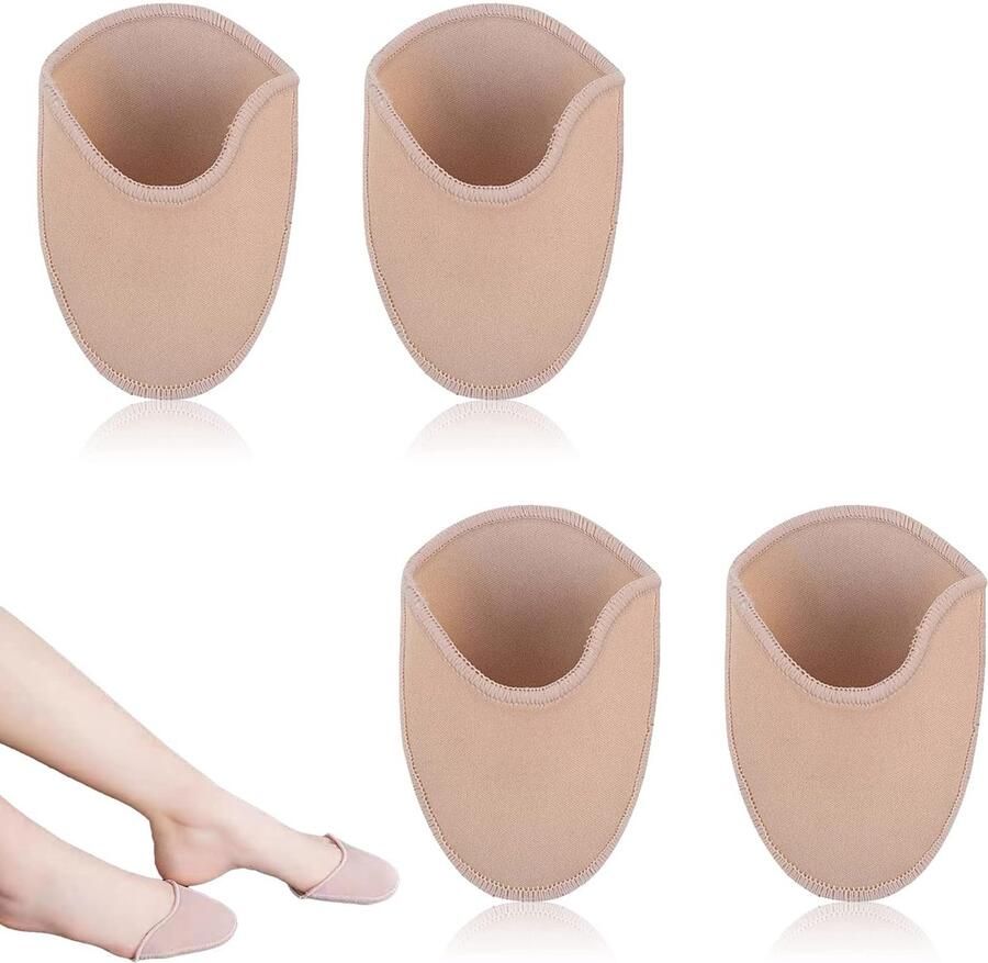 Inovra- Ballet Teenpads Kwaliteitsbescherming Set van 2 Paar Teenbeschermers Perfecte Bescherming Voor Klassieke Dans Comfortabel en Duurzaam