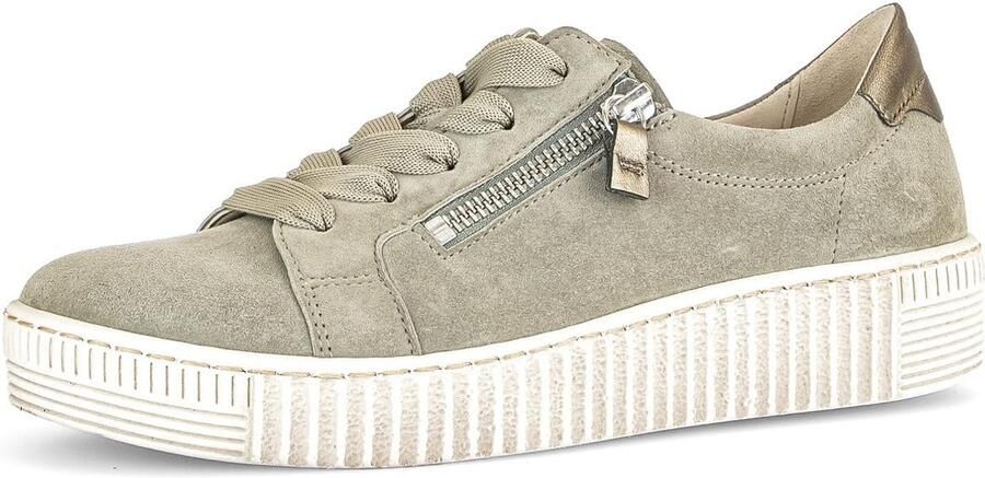 Inovra Dames Sneaker Comfortabele Leren Veterschoen voor Elke Gelegenheid