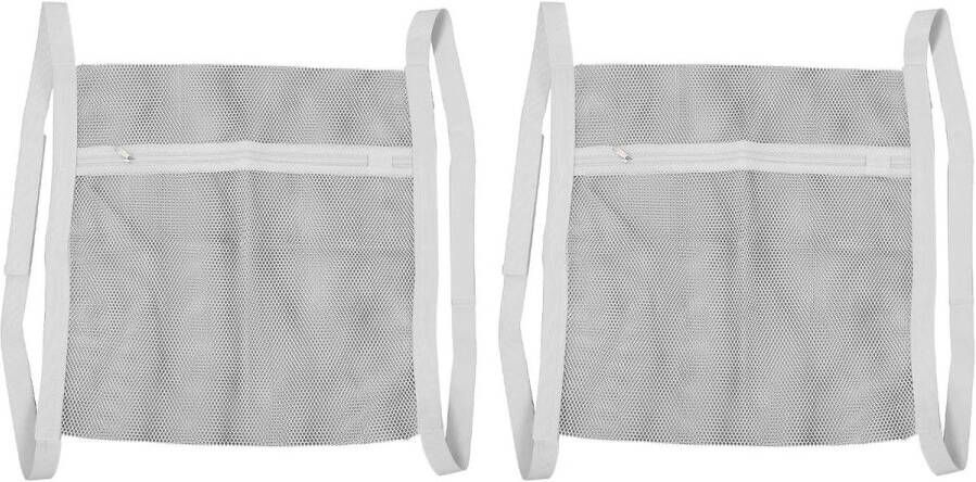 Inovra Plus Herbruikbare Sneaker Waszak met Verstelbare Bandjes en Droognetzak Sneaker Droogtas voor Sportschoenen 2 Stuks
