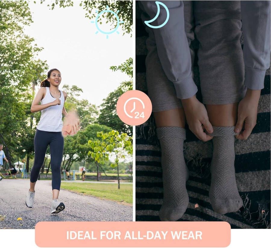 Inovra Plus Teenslippers voor tenen met overlap Hamertenen Correctie Bigteenuitlijning Eeltknobbelontlasting Verpakking van 12 (beige 3 maten)