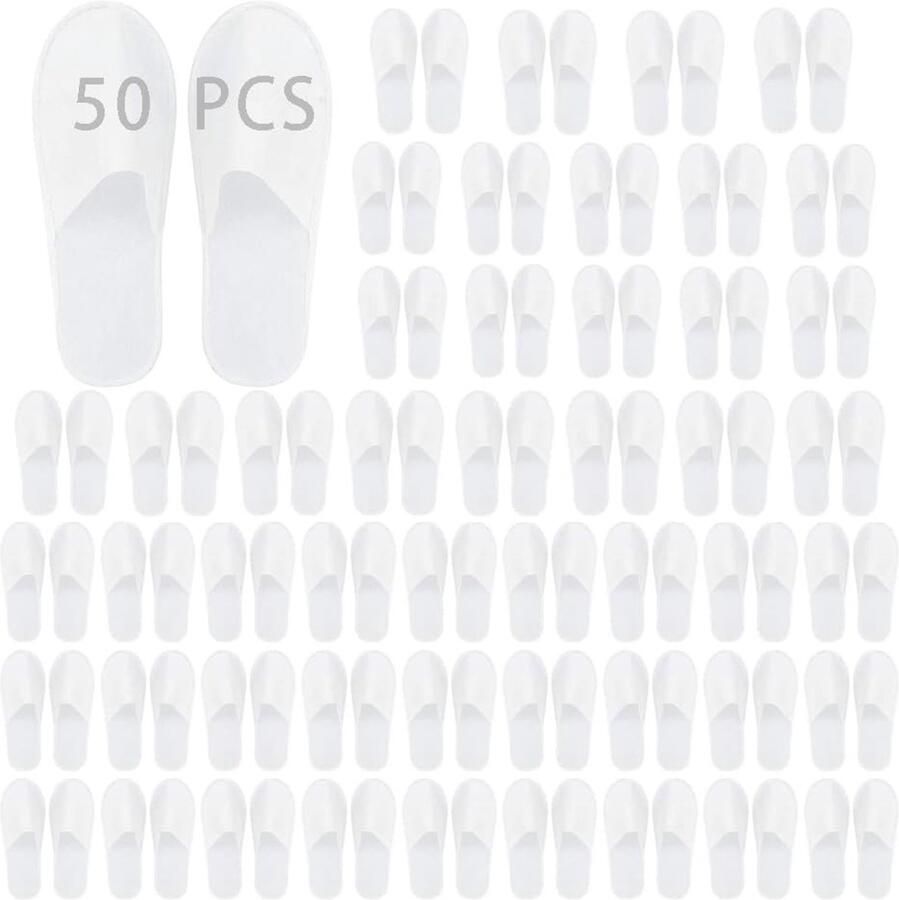Dailygoody Wegwerp-pantoffels Antislip hotelpantoffels