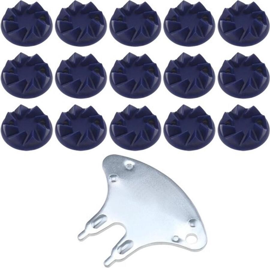 Inschroefbare Cricketspikes Set Blauwe Cricketschoenen Vervanging voor Sneakers Stuks