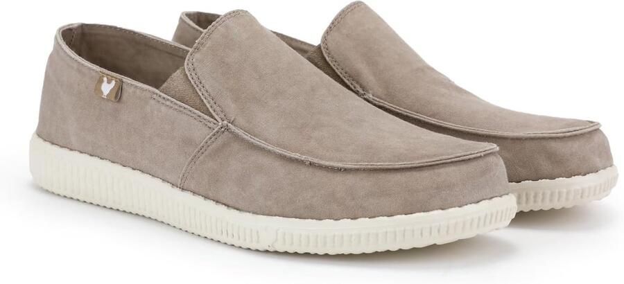 Instappers Heren Platte Schoenen Sneakers Casual Dagelijks Gebruik Uniek Verweerd Effect Slechts 150 Gram