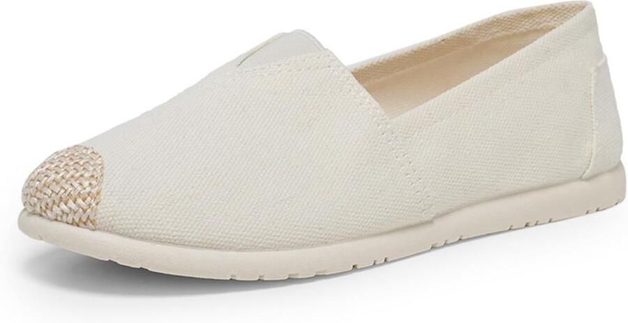 Instappers Plateauzolen Ruit Canvas Espadrilles Heren