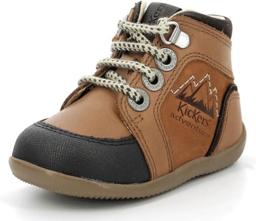 Instapschoenen Baby Jongen Comfortabele Bins Mountain Oxford Schoenen