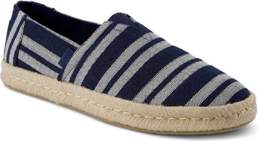 Instapschoenen Heren Platte Schoenen Casual Dagelijks Touwinding Tussenzool Gestreept