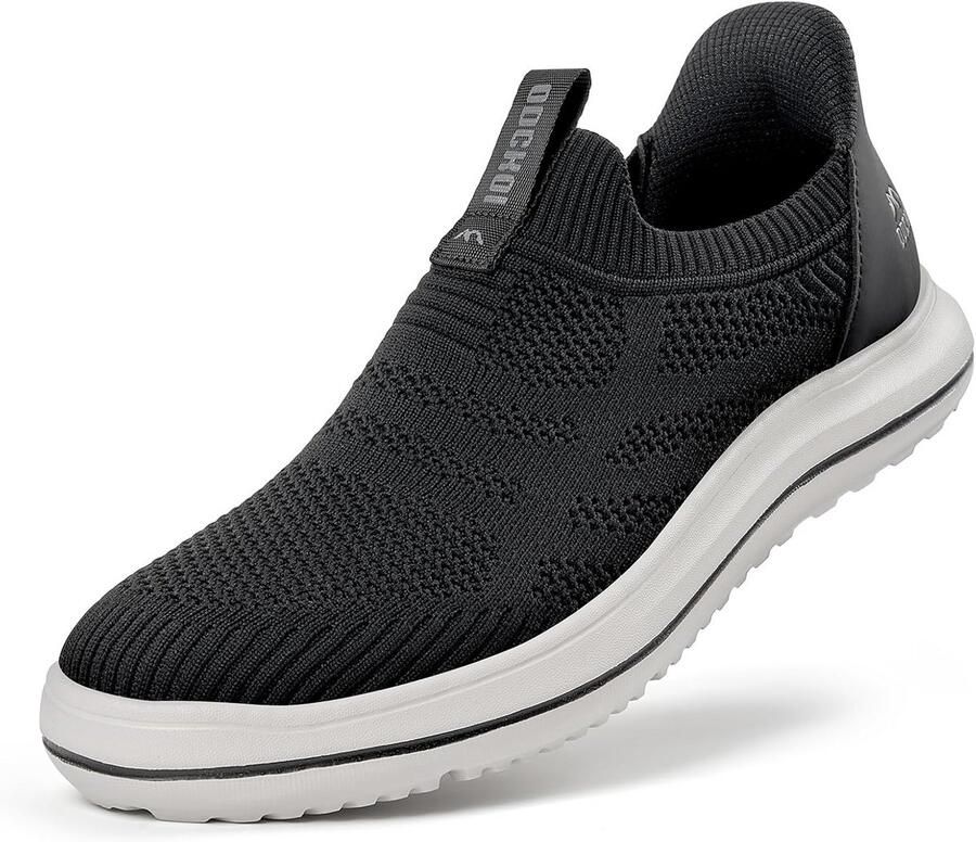 Heren Slip-on Sneakers Lichte Ademende Sportschoenen Zonder Veters