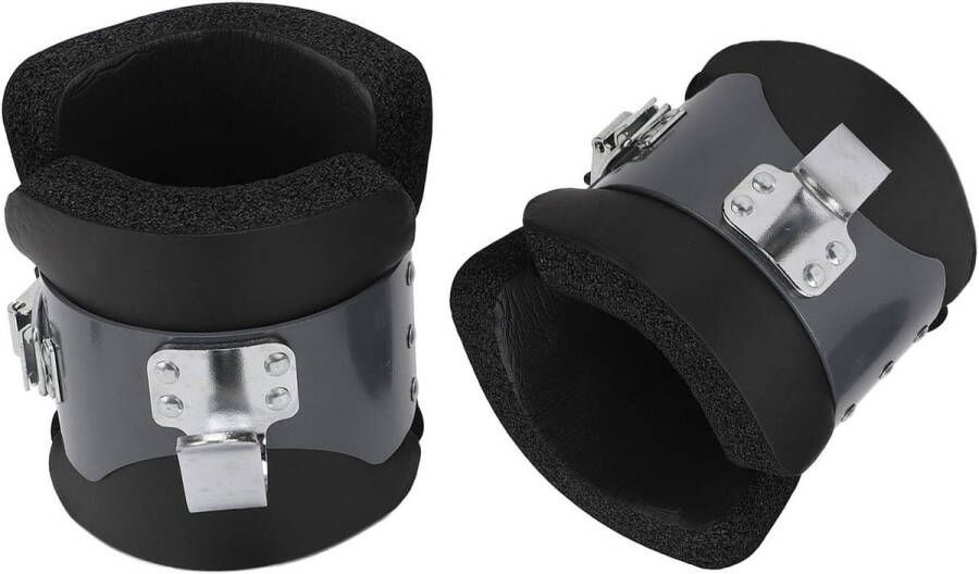 Inversie-laarzen met 2 veilige haken en band over-reach-laarzen voor zwaartekrachtfitness Ab Crunch overhang aan de achterkant (1 paar)