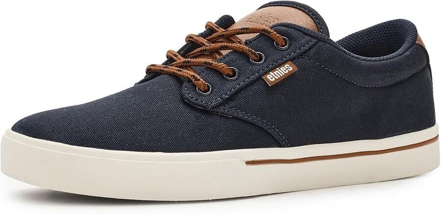 Jameson 2 Eco duurzame skatestijl versterkte cupzool gevoerde demping dagelijkse sneakers veganistisch Navy White Blue