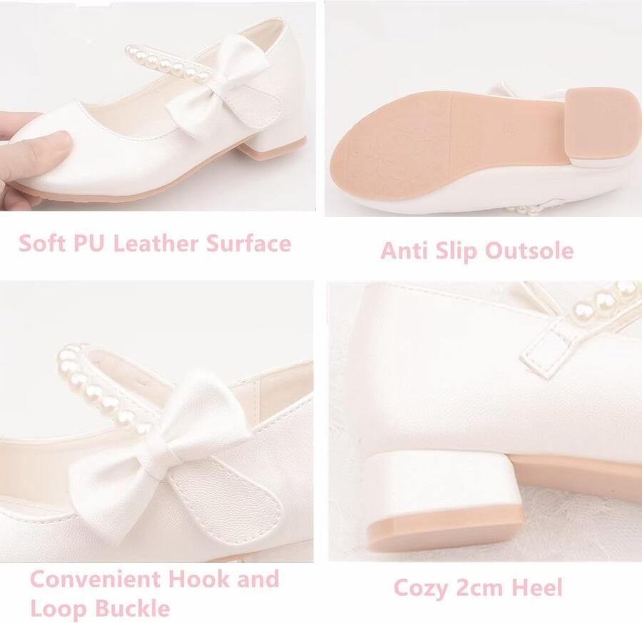 Jane schoenen voor meisjes prinses feest bruiloft ballerina's