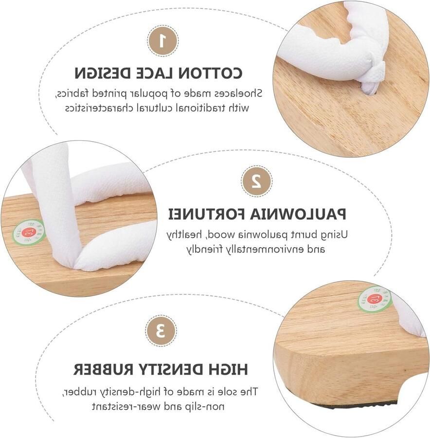 Japanse traditionele houten klompen voor dames Geta sandalen voor kimono en casual gebruik comfortabel en stijlvol