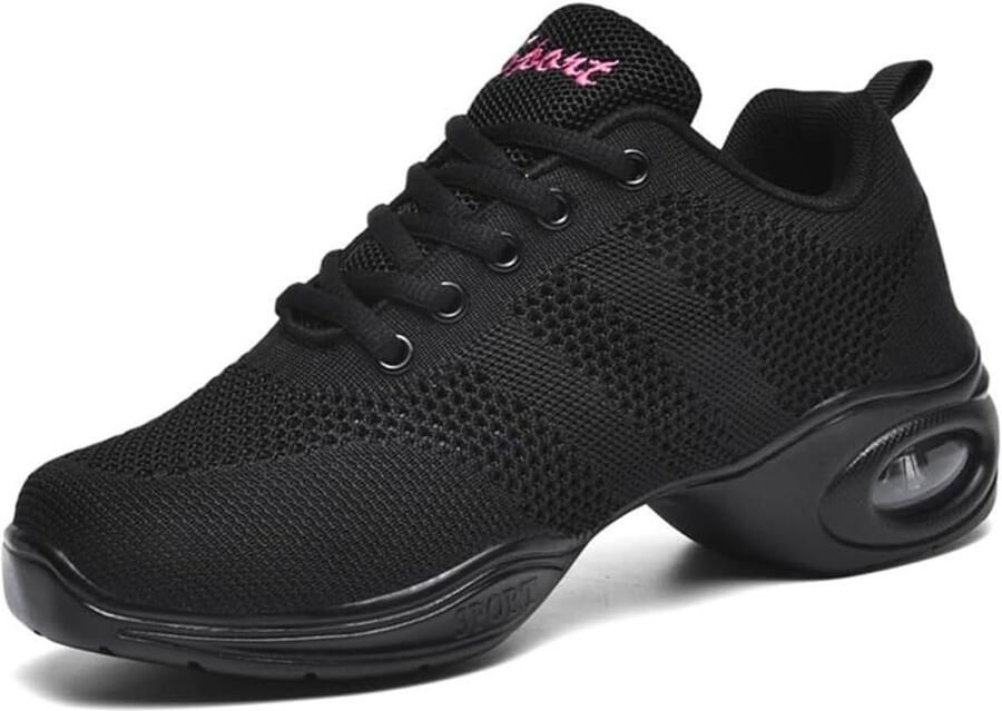 Ademende Jazz Dansschoenen voor Dames Comfortabele Trainers voor Dans en Beweging