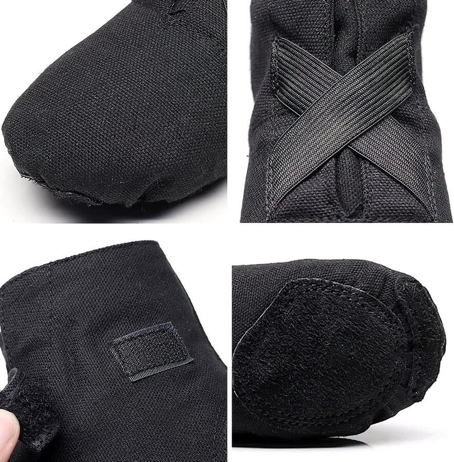 Jazz Schoenen Dans Balletschoen Boot Zachte Zool Yoga Gymnastiek Split Platte Ballet Zachte Canvas Slippers voor Vrouwen