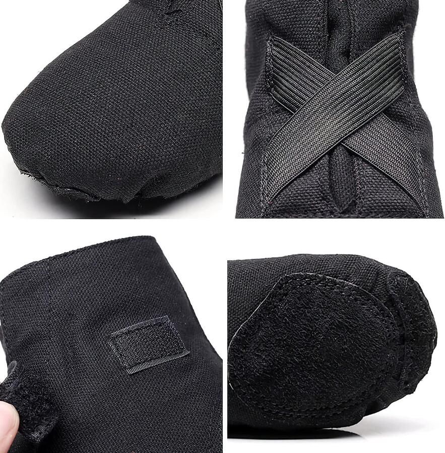 Jazz Schoenen Dans Balletschoen Boot Zachte Zool Yoga Gymnastiek Split Platte Ballet Zachte Canvas Slippers voor Vrouwen