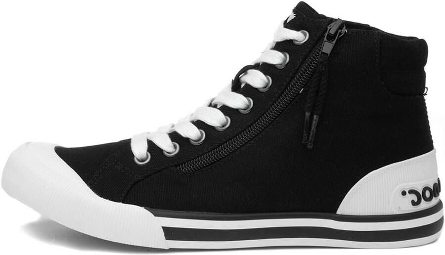 Dames Sneakers Zwart Comfortabele Lage Sportschoenen