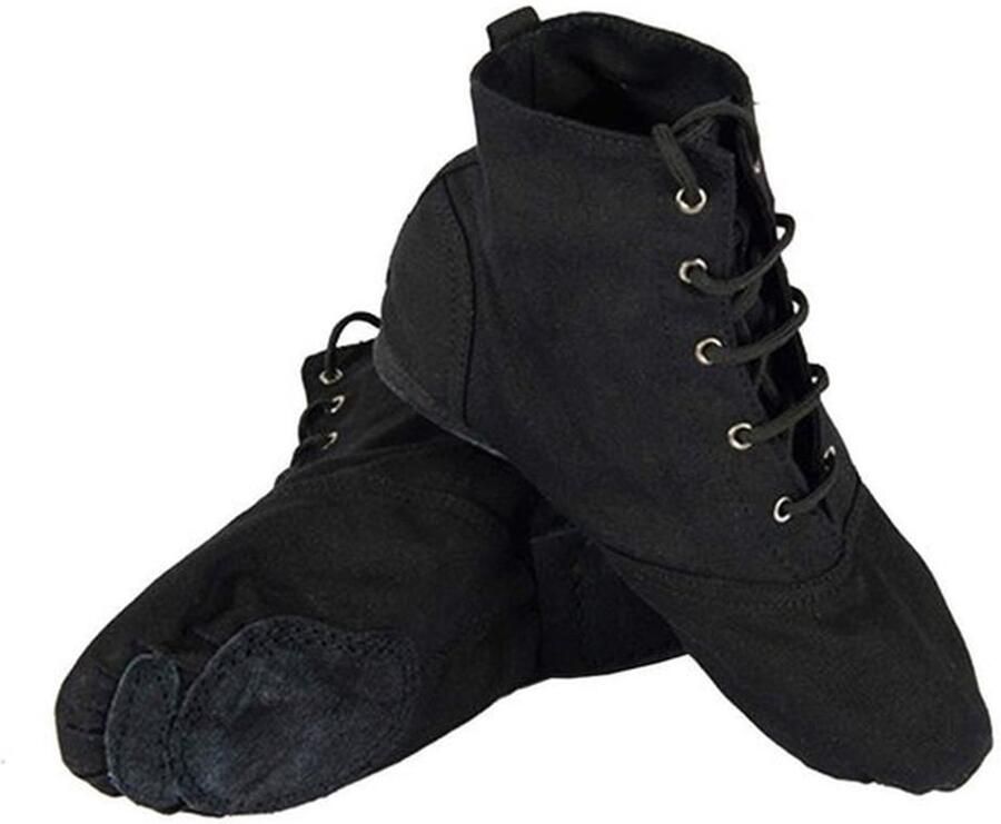 Jazzschoenen Dames Zeildoek Dansschoenen Balletschoenen Gymnastiekschoenen Moderne Jazz Danslaarzen Lichtgewicht