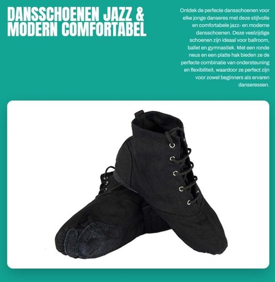 Jazzschoenen Dames Zeildoek Dansschoenen Balletschoenen Gymnastiekschoenen Moderne Jazz Danslaarzen Lichtgewicht