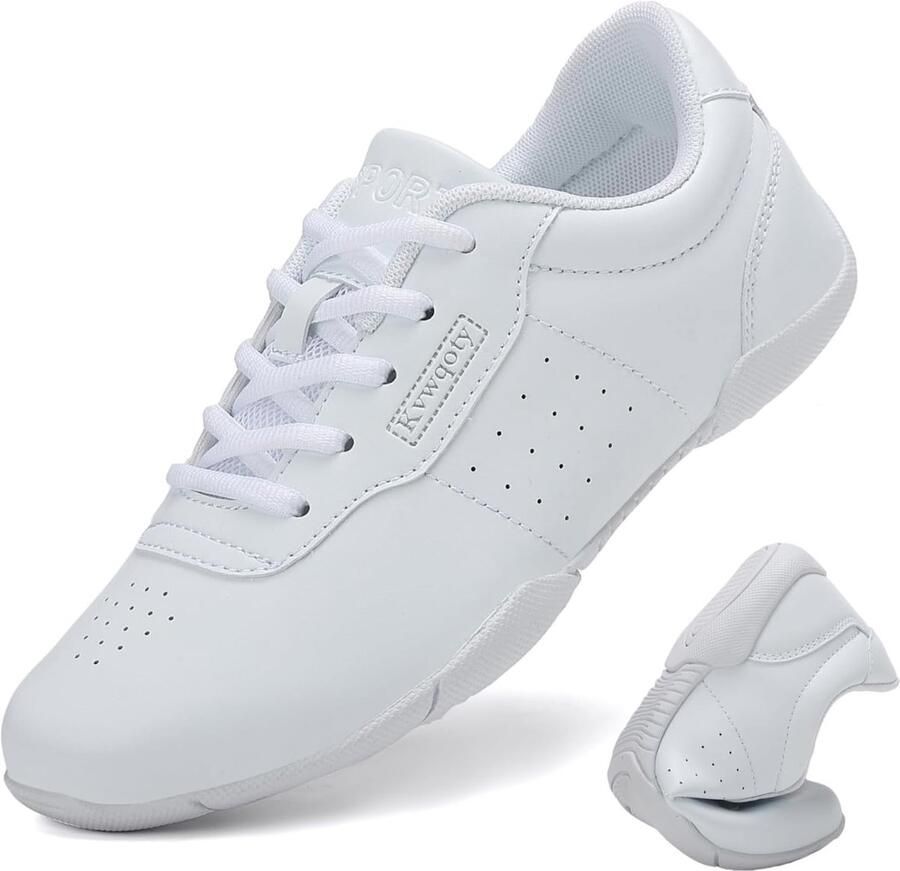 Jeugd Cheer Schoenen Wit 38 EU Lichtgewicht Dansschoenen voor Dames en Meisjes