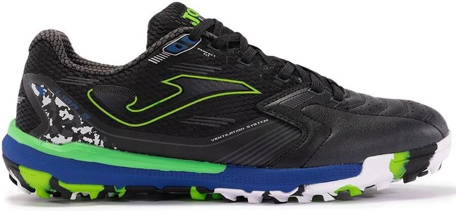 Joma Liga 5 2401 TF Zwart Turf Voetbaltrainers voor Heren