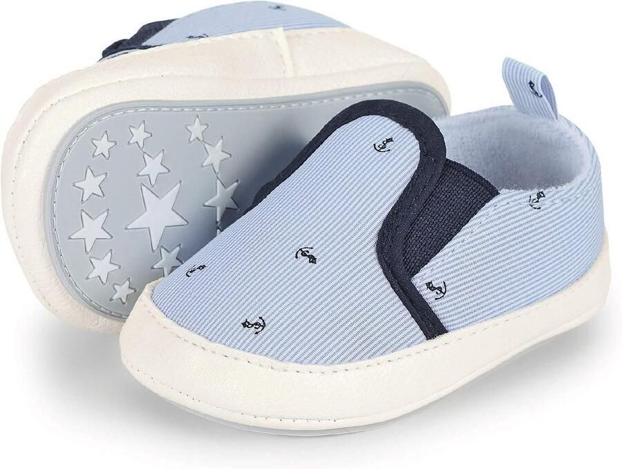 Jongens Babyschoenen met Antislipzool en Warme Voering
