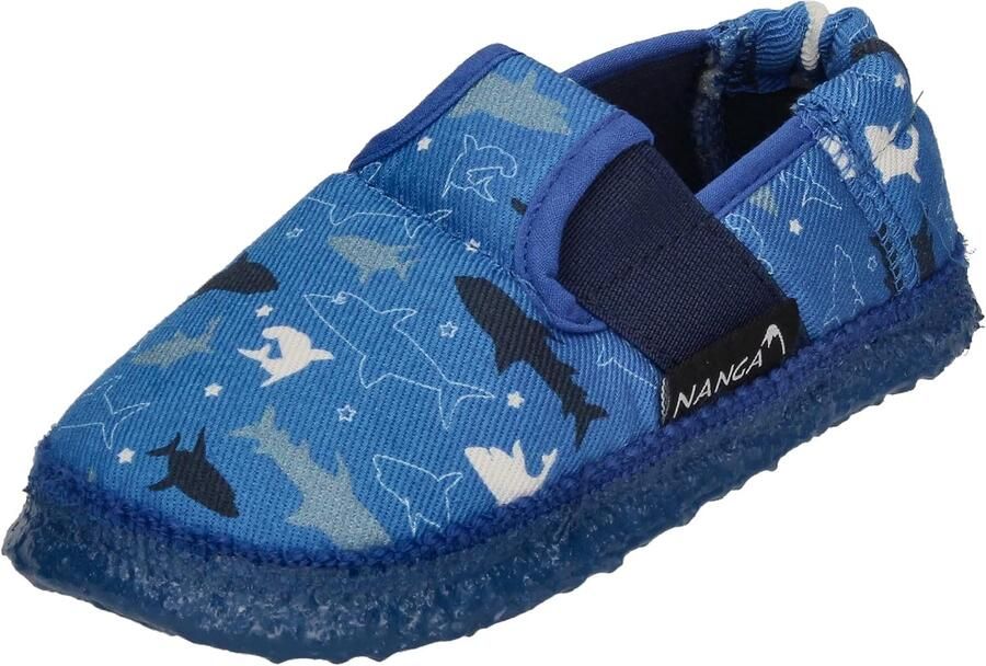 Blauwe Haai Pantoffels voor Jongens Comfortabel & Antislip