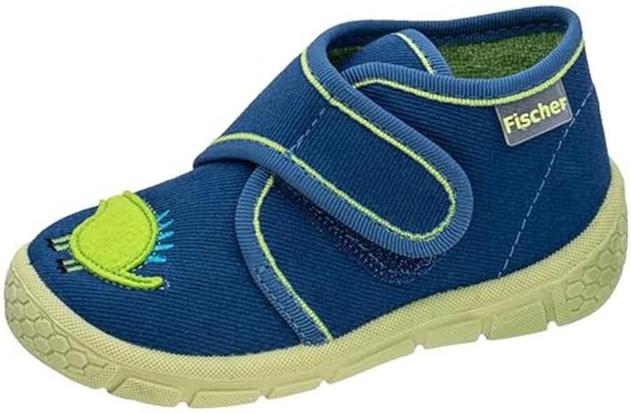 Jongens HoningMuiltje Comfortabele Kinderlaarzen met Klittenband en Jeans Bovenmateriaal