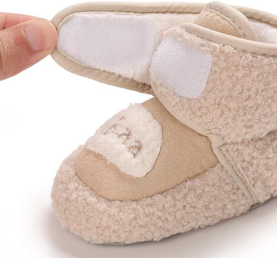 zachte zool warme winterlaarzen kleine kinderen antislip winter kruipschoenen