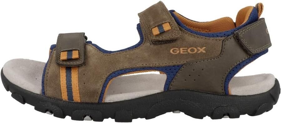 Jongens Sandaal Comfortabel Outdoor-Design Mesh & Suède Verstelbare Klittenband Sluiting Ademende Zool Slijtvaste Zool