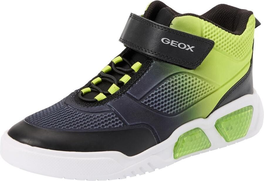 Jongens Sneakers Ademend Stoere Kindersneakers met Lichtjes