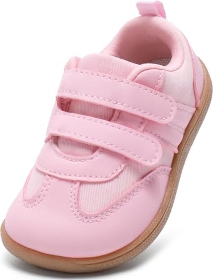 Jongens Sneakers met Brede Teenruimte voor Peuters Antislip Lichtgewicht en Comfortabele Loopschoenen
