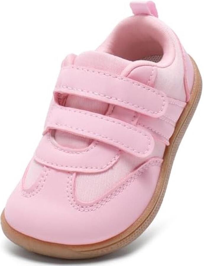 Jongens Sneakers met Brede Teenruimte voor Peuters Antislip Lichtgewicht en Comfortabele Loopschoenen