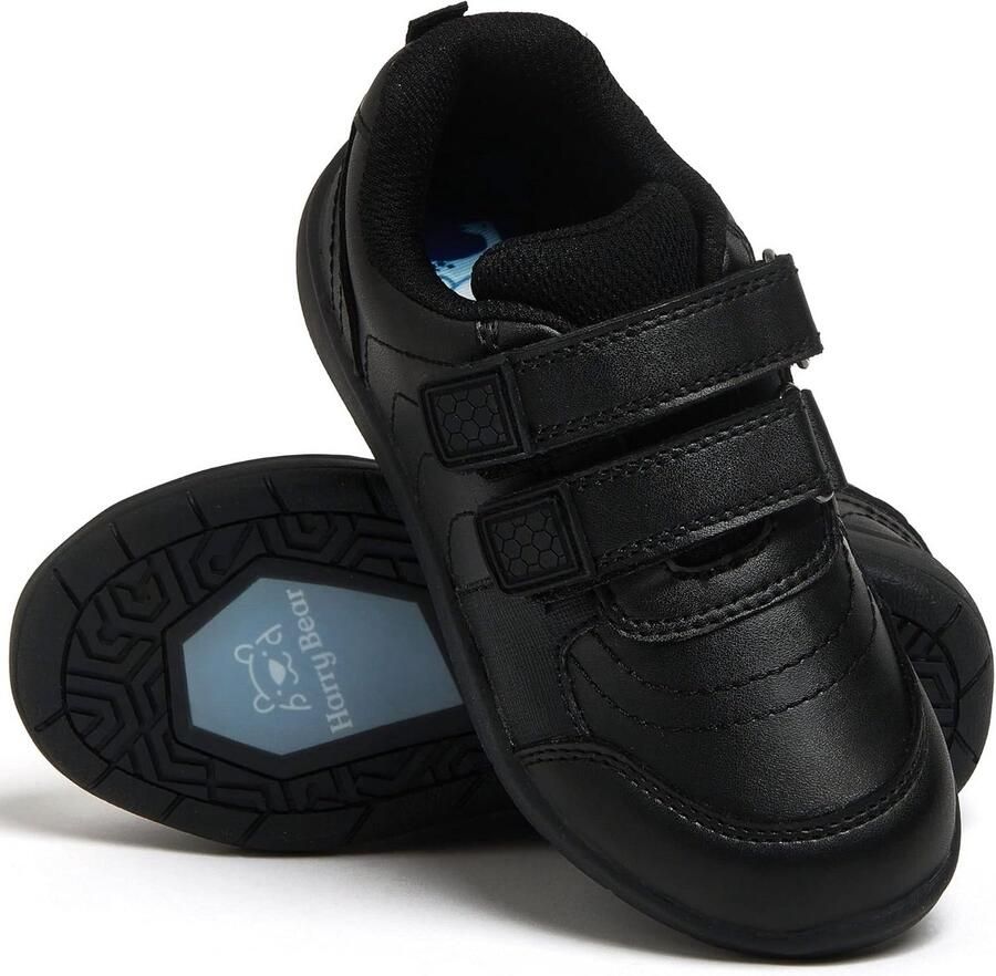 Stoere Jongens Sneakers met Dinosaurus Print en Klittenband