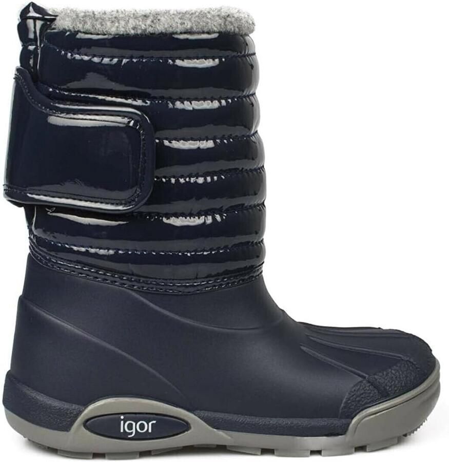 Jongens Winterlaarzen Blauw Robuuste Kwaliteit