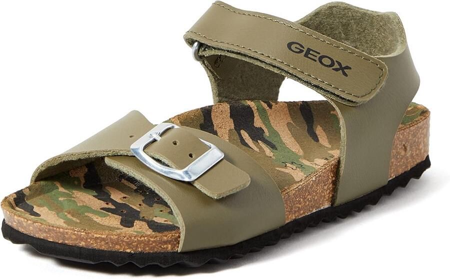 Jongens Sandalen Blauw Geel Lichtgewicht Ademend Zomerschoenen