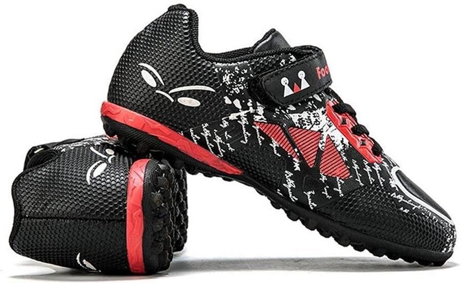 Junioren Voetbalschoenen Unisex Lichtgewicht Antislip Trainingsschoenen voor Kunstgras