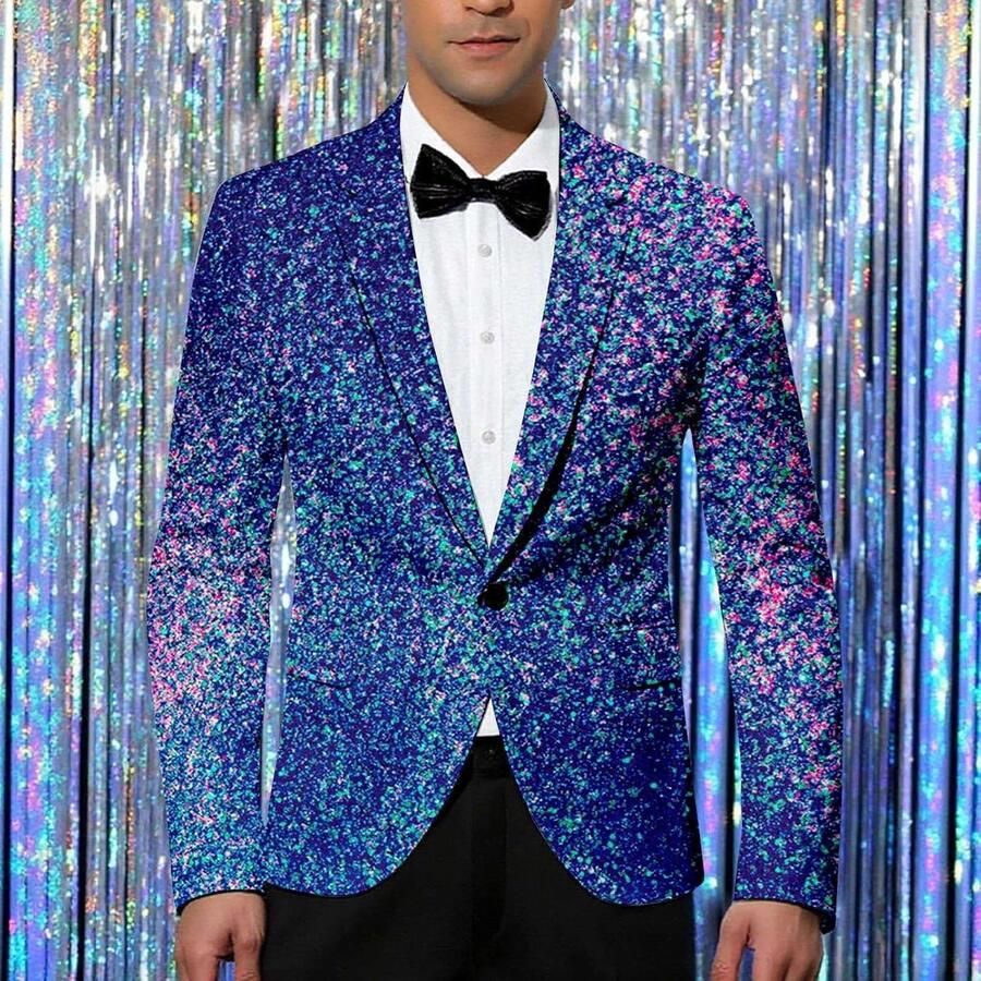 Jurk met glitterprint voor carnaval gala's en andere evenementen. Een elegante en modieuze stijl die je een echte blikvanger maakt