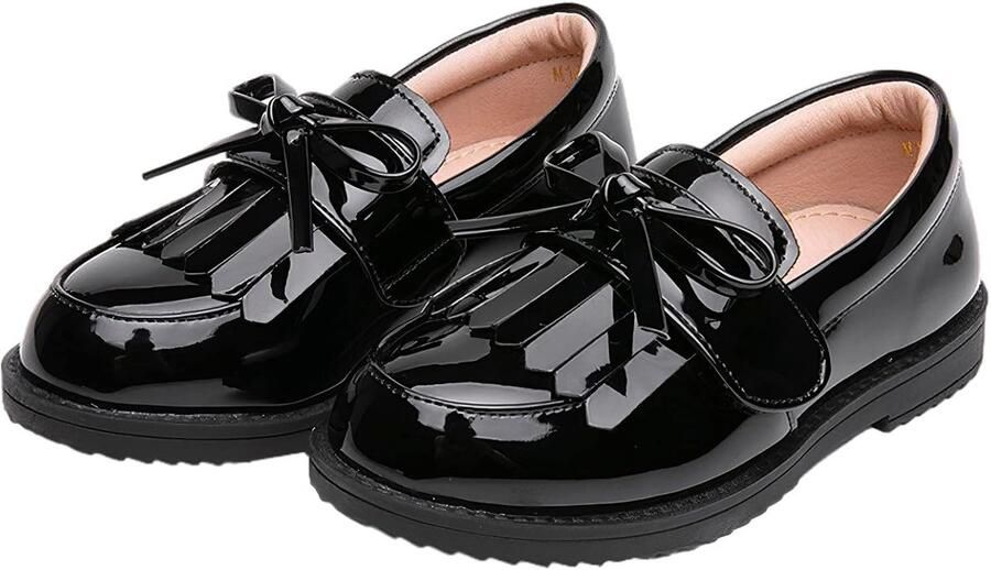 Jurk schoenen jongens Oxford bruiloft kerk microvezel school uniform mocassins