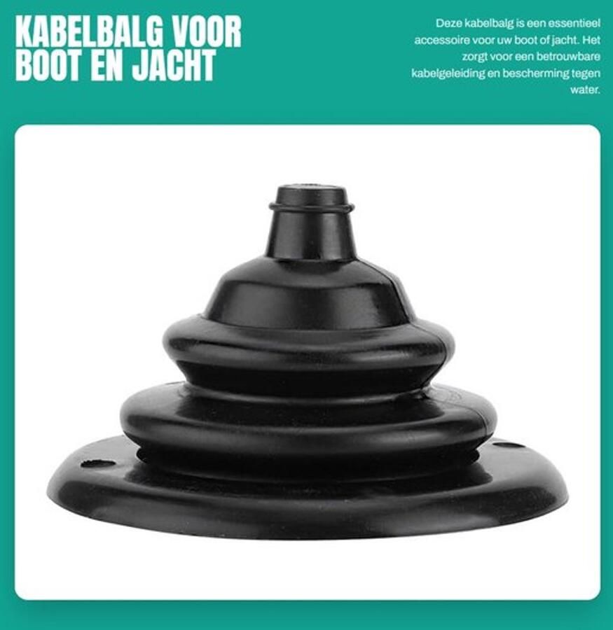 Kabelbalg voor Boot en Jacht 104 mm x 70 mm