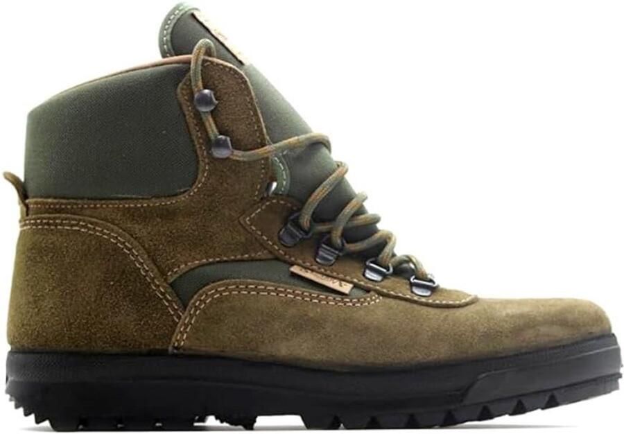 Kaki Heren Trekkinglaarzen Hoge Wandelschoenen voor Buiten