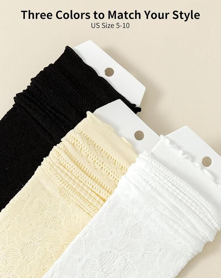 Kant Sexy Tabi Sokken voor Vrouwen Flip Flops Gescheiden Sok Ruche Frilly Sport Casual Sokken voor Dagelijks Dragen - Foto 2