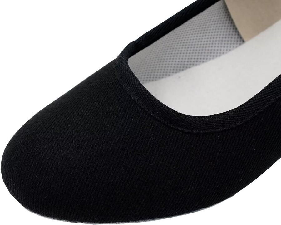 Karakterschoenen dames zwart karakter schoen voor ballet