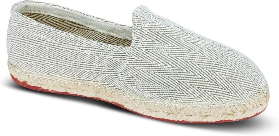 Katoenen Espadrilles met Elastiek Handgemaakt in Spanje inclusief Schoenenzak