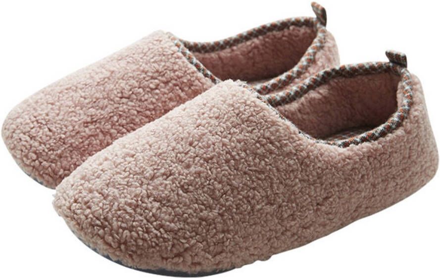 Katoenen pantoffels M Schoenlengte Herfst- en winterpantoffels Warme pantoffels Comfortabele pantoffels Huisschoenen met zachte warme voering Antislip lichtgewicht en ade d