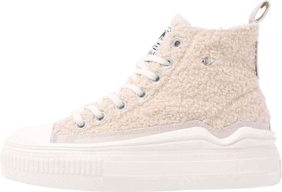 Kaya Flow Mid Dames Sneakers Dagelijks Gebruik Vulcanized Constructie Wit