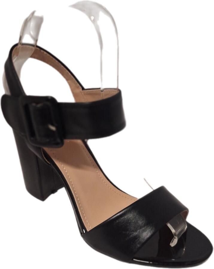 KAYLA PUMP IN IMITATION LEDER- BLACK- HAK VAN CIRCA