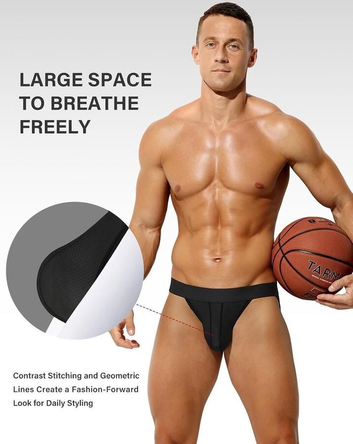 Kevin Herenslip 3-Pack Ultrazacht Mannen Sexy Ondergoed Label-Vrij