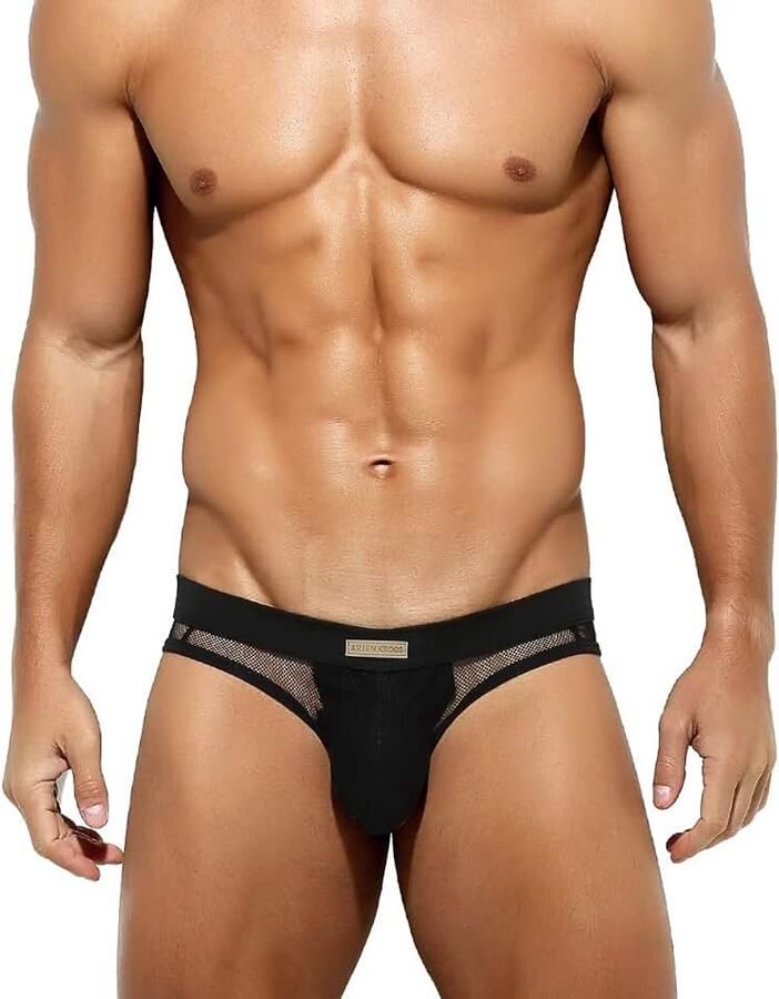 Kevin Herenslip van netstof sexy transparant sexy ondergoed slips
